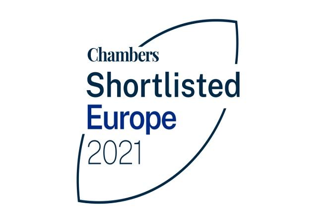 Chambers Europe Awards Shortlisted