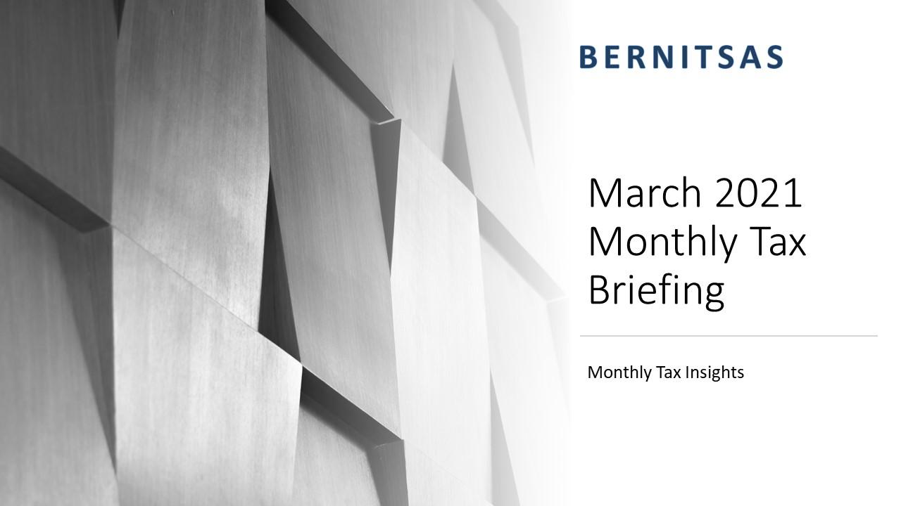 Tax Briefing March 2021