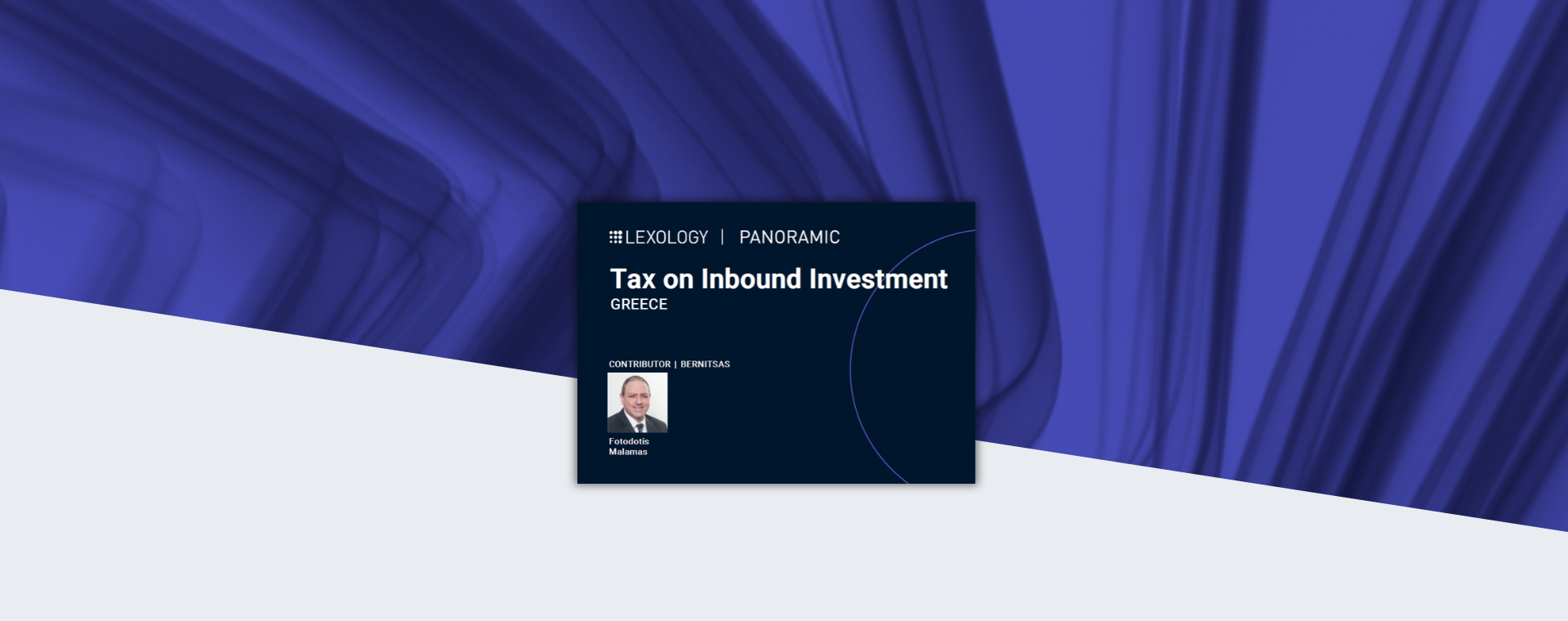 Panoramic - Tax on Inbound Investment - Greece